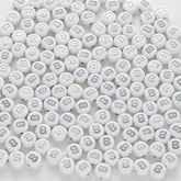 BD00085-02-silver-letter-white-opaque-coin-alphabet-beads-single-b-4×7mm